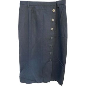 Talbots Vintage Wool Asymmetrical Skirt I Size: 14